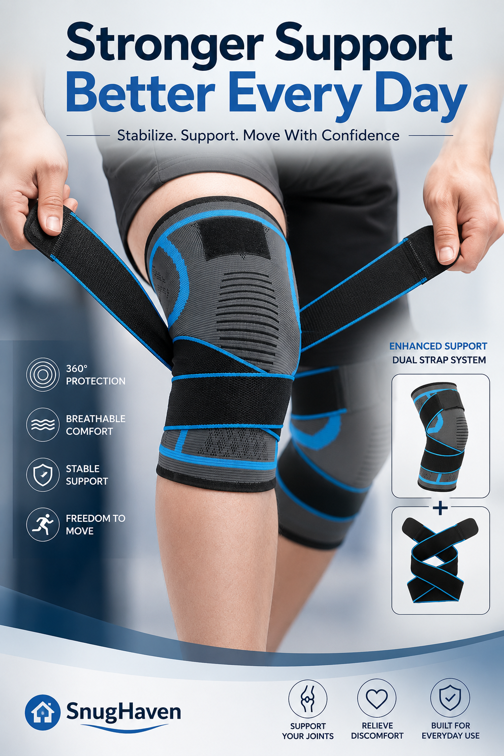 The Anchor™ — Precision Knee Compression Sleeve