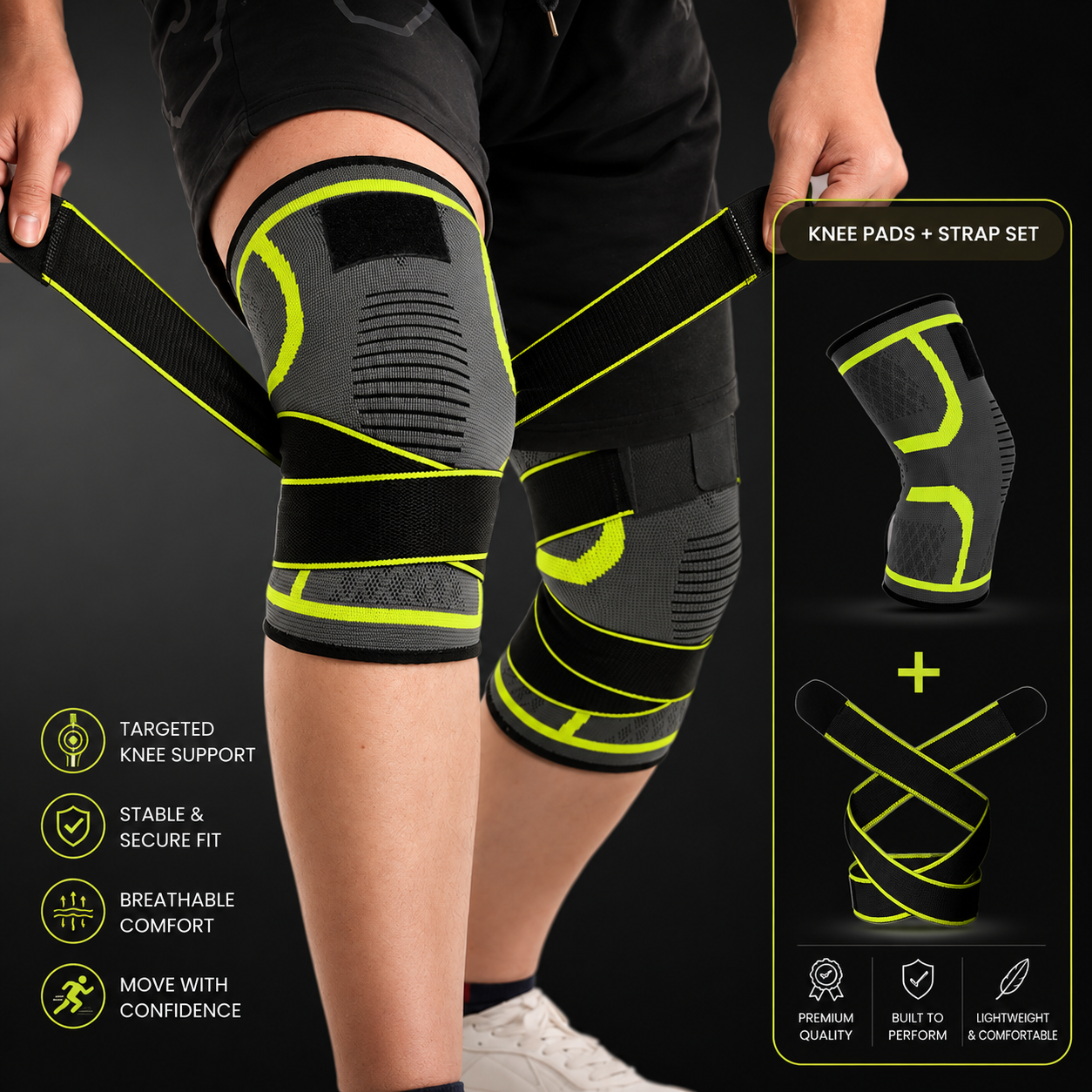 The Anchor™ — Precision Knee Compression Sleeve